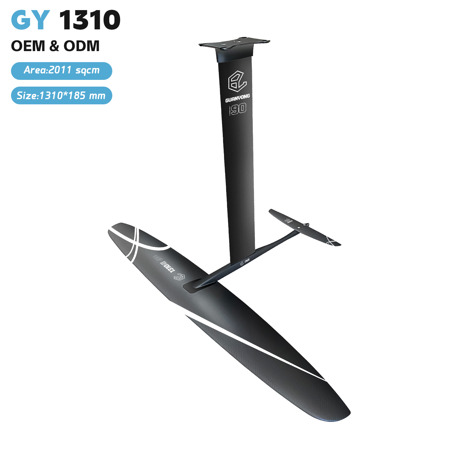 Hydrofoil Wing Set Carbon Fiber - مجموعة هايدروفويل للمبتدئين GY1310 من ألياف