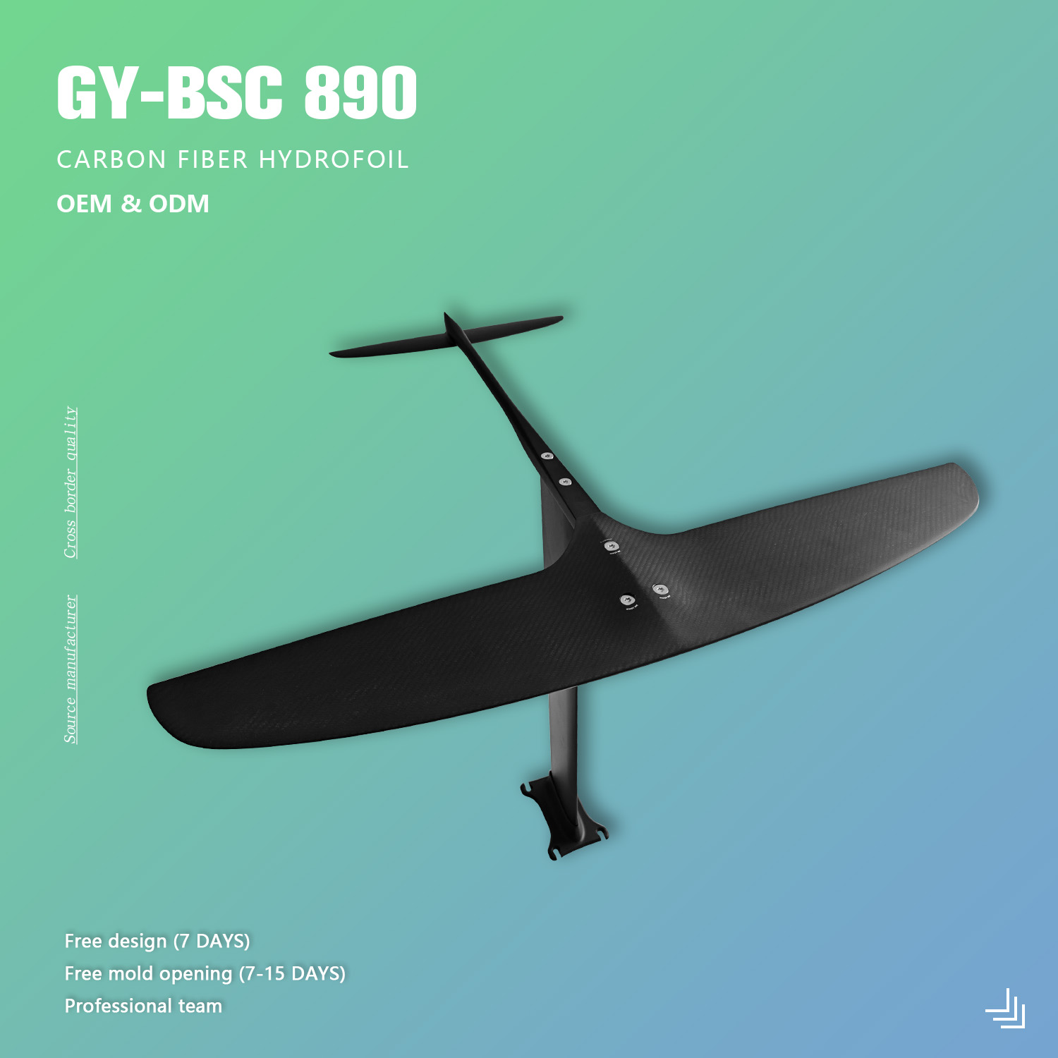 مجموعة ركوب الأمواج المائية من - مراجعة Hydrofoil Wing Set Carbon Fiber وسعره