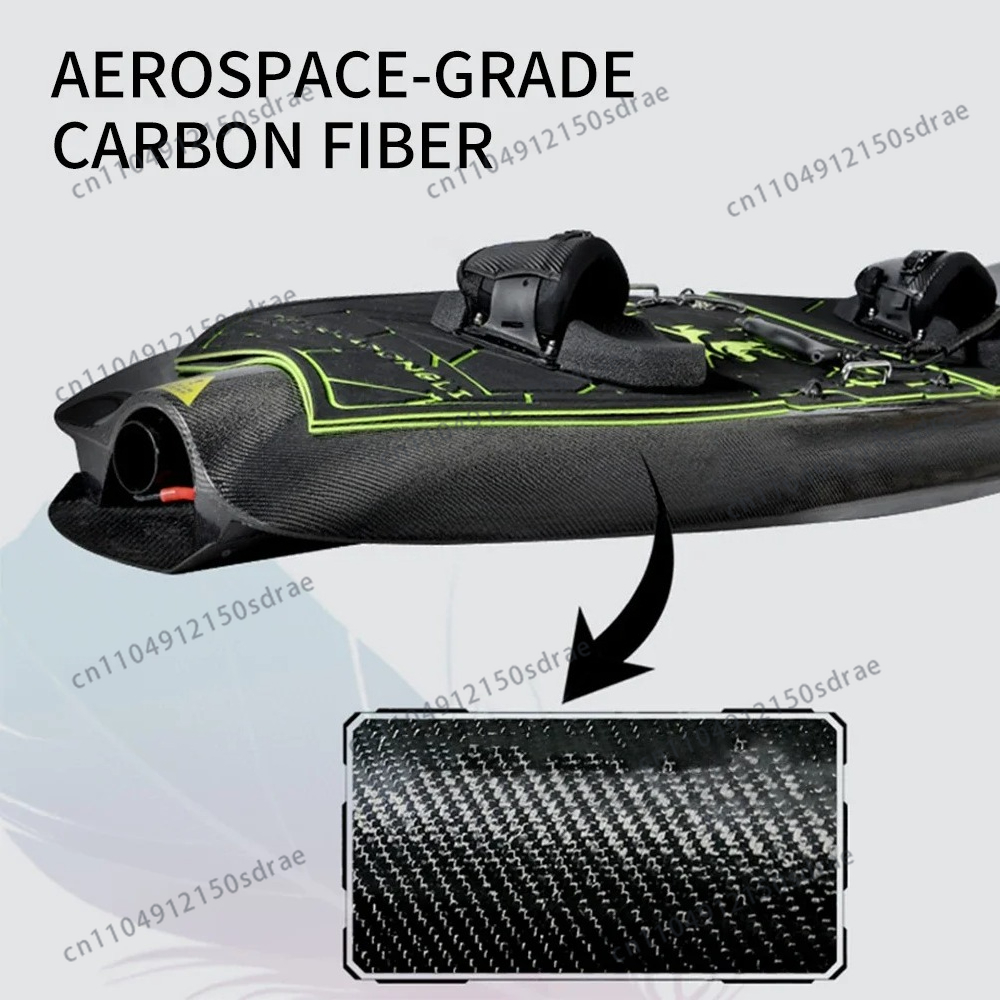 لوح تزلج كهربائي سريع بسرعة 50 - مراجعة Electric Surfboard Jetboard وسعره