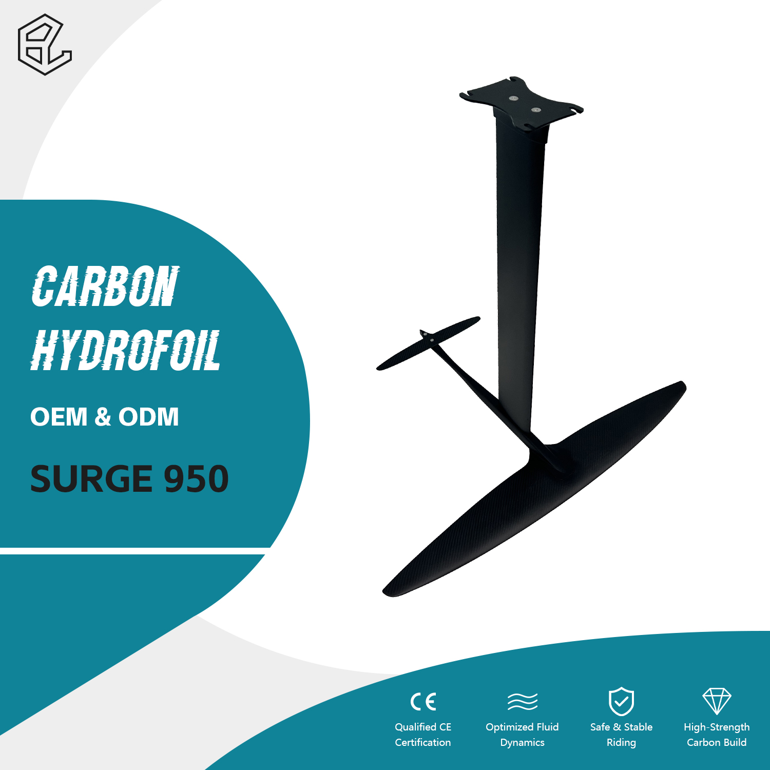 مجموعة أجنحة هيدروفويل SURGE 9 - مراجعة Hydrofoil Wing Set Carbon Fiber وسعره