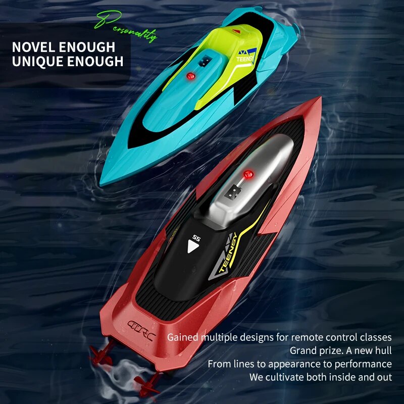 2.4G قارب RC صغير 10 km/ساعة ق - مراجعة Electric Jet Board Motor وسعره