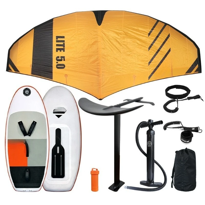 لوح هيدروفويل قابل للنفخ بدون  - مراجعة Hydrofoil Wing Set Carbon Fiber وسعره