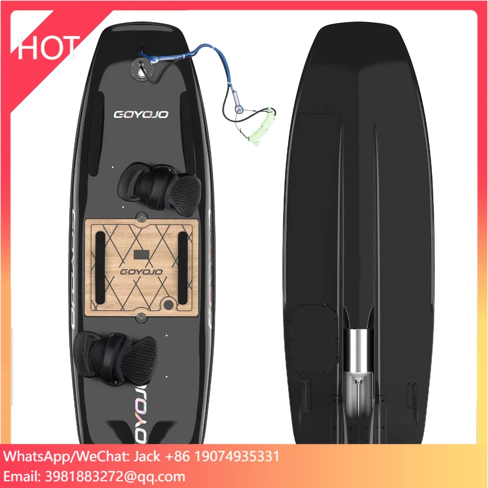 لوح ركوب الأمواج الكهربائي GOY - مراجعة Electric Surfboard Jetboard وسعره